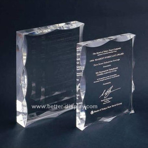 Wholesale Acrylic Crystal Trophy for Business Souvenir (BTR-I7022)
