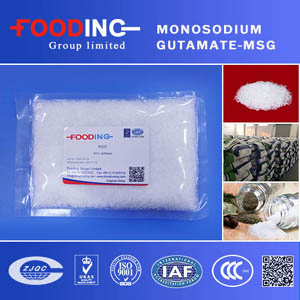 High Quality Pure Msg Monosodium Glutamate for Sale Manufacturer
